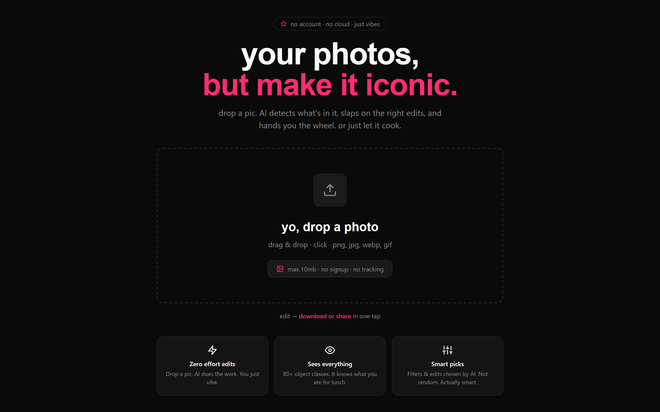 AuraLens — AI Photo Editor screenshot